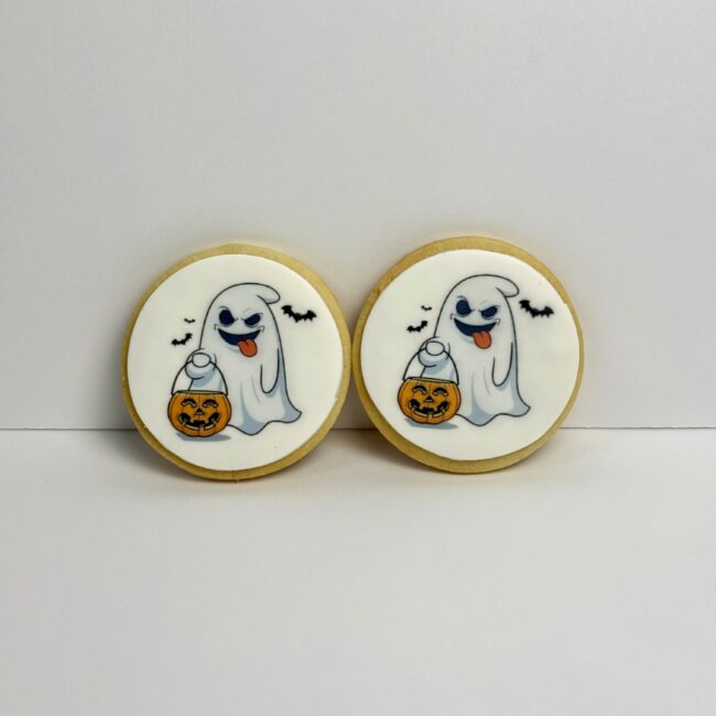 halloween ghost cookies
