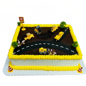 Dump Truck Sheet Cake