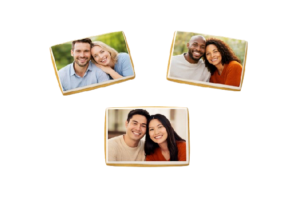 Rectangle Edible Image Cookie