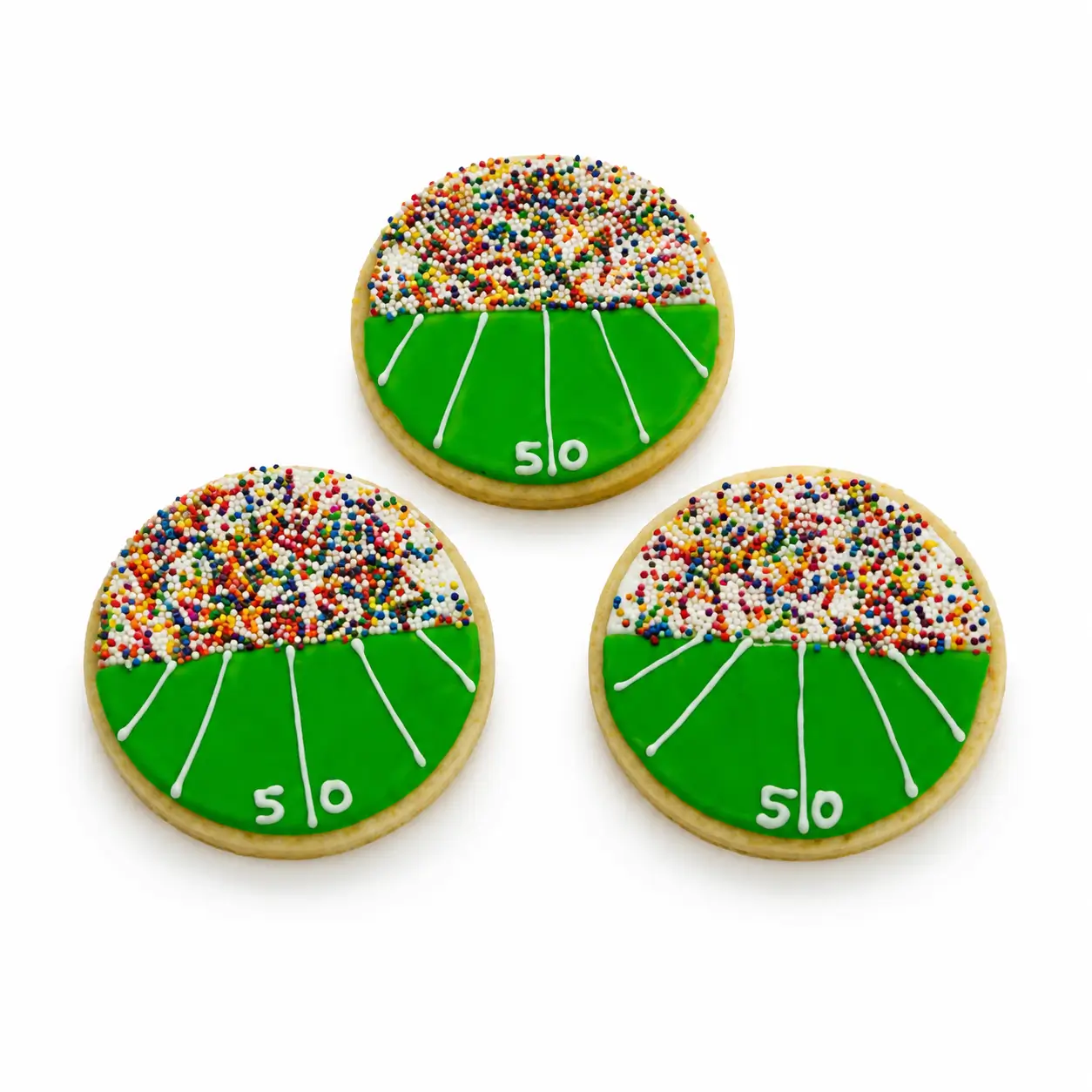 Football Stadium Cookies