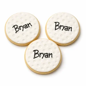 Golf Ball Cookies