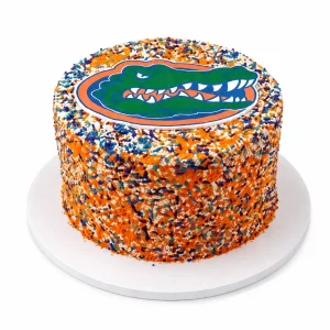 Custom Image Sprinkle Cake