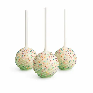 Custom Cake Pop With Drizzle and Sprinkles