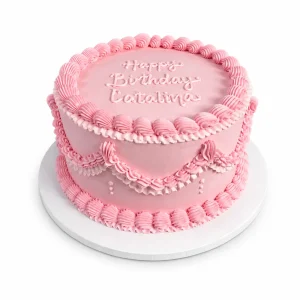 Vintage Pattern Cake