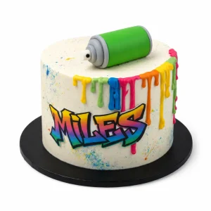 Spray Paint Cake