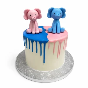 Dual Elephants and Drip Cake