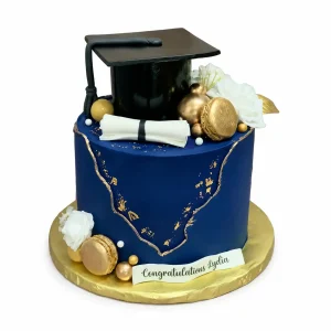 3 Layer Graduation Cake