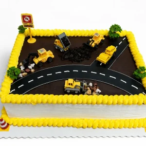 Dump Truck Sheet Cake