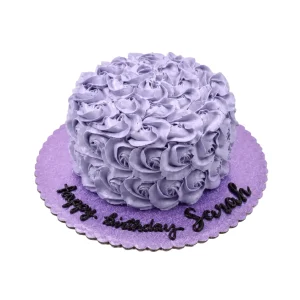 Rosette Piping Cake