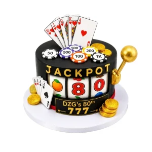 Slot Machine Cake