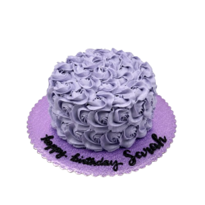 Rosette Piping Cake