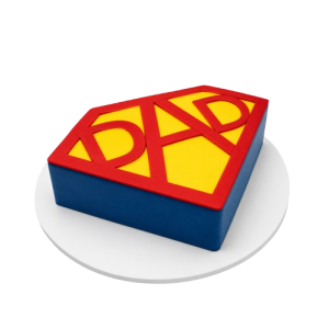 Superman Dad Cake