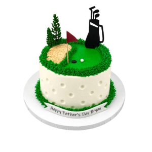 Golf Themed Cake