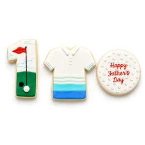 Father's Day Golf Cookies