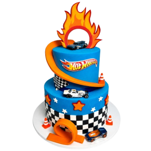 Hot Wheels Cake