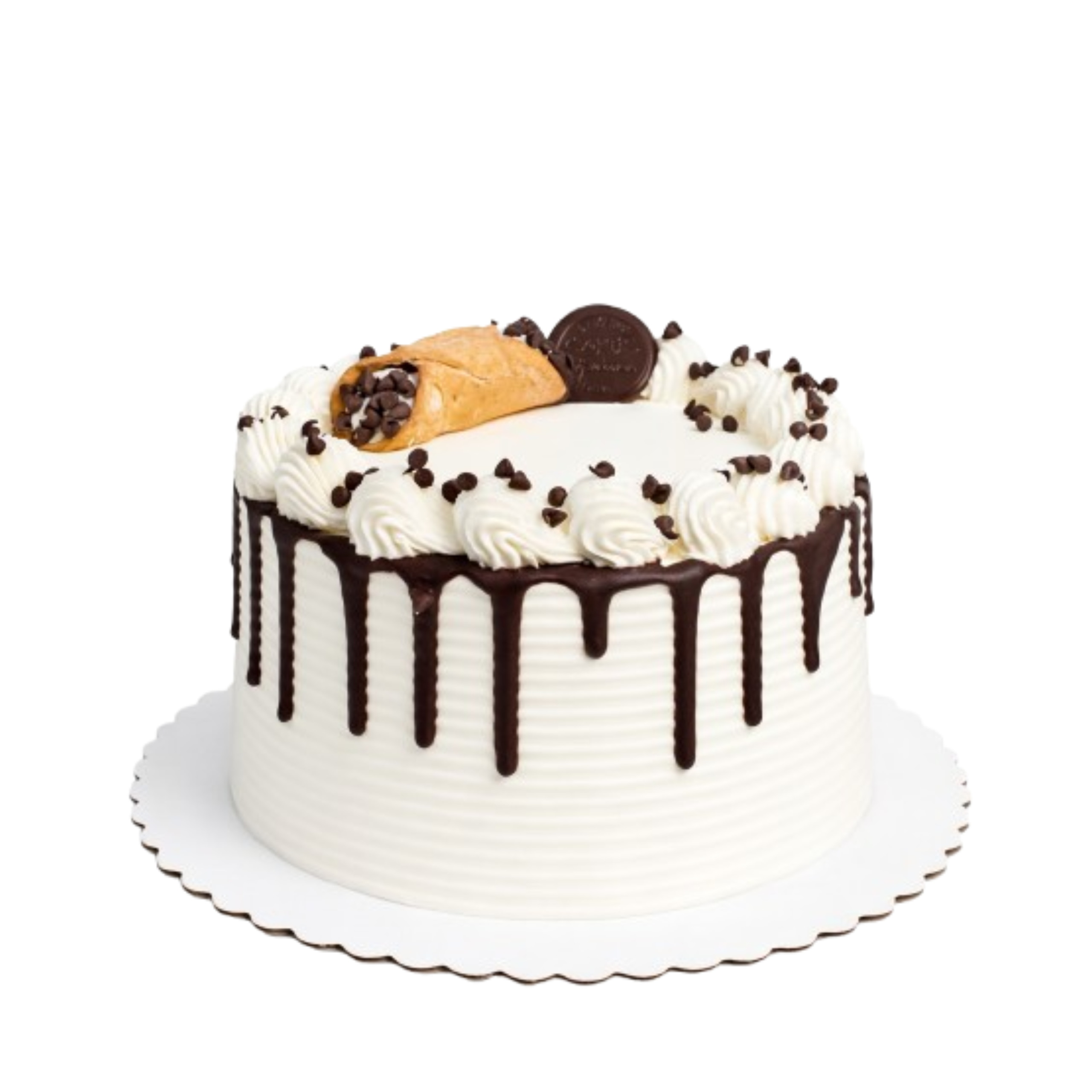 Cannoli Buttercream Iced Party Cake